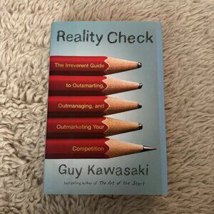Reality Check Hard cover book by Guy Kawasaki